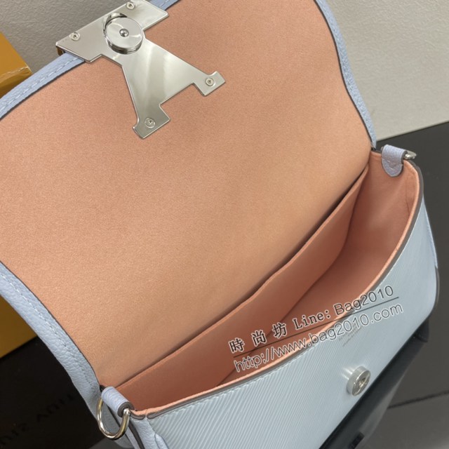 Lv路易威登2023專櫃新款Buci手袋 LV水波紋單肩斜挎女包 M59461 ydh5228
